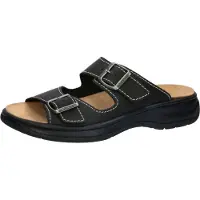 Lico Wellness Pantolette mit flexibler Polyurethan-Laufsohle und Lederdecksohle, Größe 41