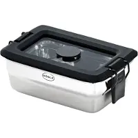 Rösle Frischhaltebox Flexx 2Go Snackdose Silber 250 ml