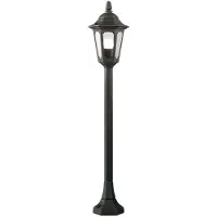 Elstead Lighting Elstead Parish Außen-Stehleuchte E27 95cm Schwarz IP44, UK
