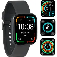 Xcoast IVE2 SMARTWATCH, FITNESSTRACKER, 1,69" TOUCH DISPLAY, 7 Tage Akku, Anthrazit