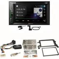 Pioneer AVH-A3200DAB Bluetooth Digitalradio Einbauset für Suzuki Grand Vitara JT