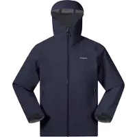 Bergans Herren Essentials 3L Shell Regenjacke Navy M