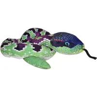 Wild republic Green - Purple, Spielzeug-Schlange