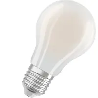 Osram Energy Class LED-Lampe in klassischer Kolbenform, 2.2 W / 470 lm, , warmweißes Licht (2700 K), CRI 80, aus gefrostetem bleifreiem Glas, E27 Sockel, IP20, 60 mm Durchmesser, dimmbar.