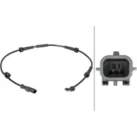 Hella ABS Sensor Raddrehzahl für RENAULT KANGOO Express (FW0/1) 6PU 012 806-681
