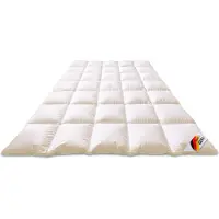 Künsemüller Microfaserbettdecke Finesse, Steppbett 2cm Innen/ Aussensteg Extra Warm, 155x220 cm
