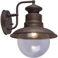 Globo Lighting Außenleuchte Stahl rostfarben, 1x E27