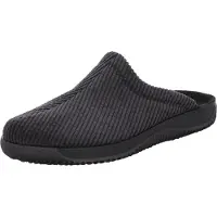 Rohde Hausschuhe Soltau 2787 Herren Black-Schuhgröße 42