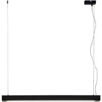 Arcchio Cuna Pendelleuchte L92 Black - , Cuna, Schwarz, für Arbeitszimmer / Büro, Metall, Modern