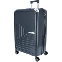 DYX 4 Rollen Trolley L 76 cm Barcelona grau : grau Farbe vom Hersteller: grau
