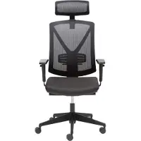Mayer Sitzmöbel Bürostuhl myWIZARD 2336 Stoff schwarz Gestell schwarz