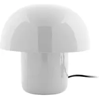Leitmotiv - Tischleuchte Fat Mushroom Mini - Weiß - 20x20x20cm Tischlampe - Nachttischlampe, Wohnzimmer, Schlafzimmer