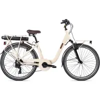 Venice - I Love Italy Elektro-Citybike 28 Zoll LETOULE "LaFolie" , Avana Nights