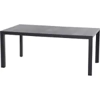 Siena Garden Silva Dining Tisch 180x100 cm – Aluminium (matt anthrazit) & Keramikplatte (wood grey)