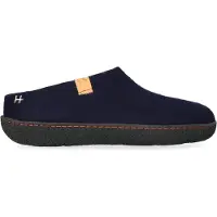 Tofvel Pantoffel Unisex Slipa Blau Wollfilz