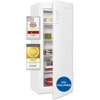 Exquisit Gefrierschrank GS5230-HE-040D weiss | 168 l Nutzinhalt | 4*-Gefrieren | Schnellgefrieren | Standgerät