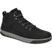 Ecco BYWAY TRED Mid Herrenstiefelette - bequeme Stiefeletten schwarz NEU
