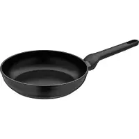 WMF Merida, Rund, Allzweckpfanne, Schwarz, Silitan, Aluminium-Guss, 24 cm