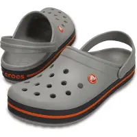 Crocs Crocband 11016-01U, Badelatschen, Unisex, Grau, Größe: 36/37