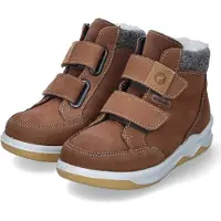 Ricosta Luan 6800102270 Kinderschuhe, Jungs, Boots, wasserdicht, braun, warm - Kinderschuhe Gefütterte Kinderstiefel Gr. 18 - 42, Braun, leder (daino/walkloden)