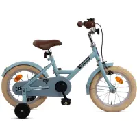 Nogan Dutchy Kinderfahrrad 14 Zoll Blau | Komplett mit Stützräder