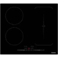 Heinner HBHI-M4ZB1FXTC, Schwarz, Integriert, 59 cm, Zonen-Induktionskochfeld, Glas, 4 Zone(n)