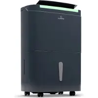 Klarstein DryFy Connect 40L Smart Luftentfeuchter, 40L/24h, WiFi App Steuerung, 7L Tank, Timer, Elektrischer Entfeuchter für Räume 35-45m², Automatische Abschaltung, Trocknungsmodus, Anthrazit
