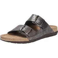 Rohde Slipper Rodigo 5872 Damen Oxyd Silver-Schuhgröße 36