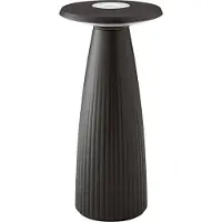 Sigor Akku-Tischleuchte LED Nuflair 24cm nachtschwarz 2,2W Flex-Mood 2200K/2700K IP54 Ra85 USB-C dimmbar