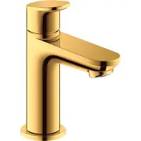 Duravit Wave Standventil, Ausladung 90 mm, ohne Ablaufgarnitur, WA1080002034, Farbe: Gold Poliert