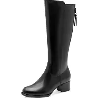 Tamaris Langschaftstiefel Schwarz in Gr. 37