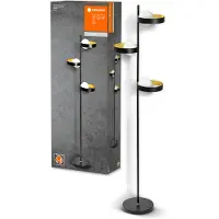 Ledvance Memphis, Schwarz, Schlafzimmer, Flur, Küche, Wohnzimmer, Büro, Stahl, IP20, II, G9