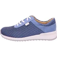 Finn Comfort Komfort Schnürschuhe Cerritos Damen 31373538303435 Blau 39 EU