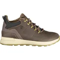 Lumberjack Herren Halbstiefel Braun mit Schnürsenkeln und Kontrastdetails