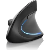 CSL – Wireless Vertikal Maus Bluetooth – kabellose Vertikalmaus - ergonomisches Design – Vorbeugung gegen Mausarm – besonders armschonend - für PC Laptop Notebook