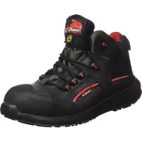 U Power u_Power Rock & Roll Hochschuh Teak S3 SRC ESD Größe 43, RR10304-43, Schwarz, 43 EU