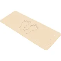 Kleine wolke Wanneneinlage Foot" beige 36x72 cm"