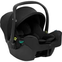 Graco SnugLite i-Size R129 Babyschale, ab Geburt bis ca. 12 Monate (40 bis 75 cm), leicht, kompatibel mit ISOFIX-Basisstation SnugTurn i-Size R129 (separat), gurtbar, schwarz, Midnight