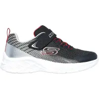 SKECHERS Microspec II Zovrix Black / Silver & Red Größe EU 27