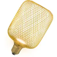 Ledvance LED Leuchtmittel Decor Flat Square 100 GOLD 3,5W 827 matt E27 Non-DIM GFMc9474314e