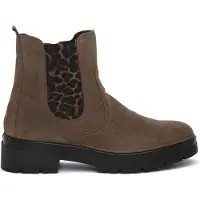 Enval Soft Damen Winter Halbstiefel 8752722 Braun Schwarz