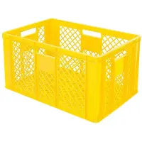 BRB-Lagertechnik 54 Euroboxen / Bäckerkiste, LxBxH 600 x 400 x 320 mm, Palettenware, gelb
