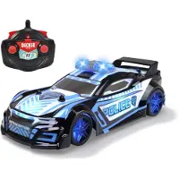 Simba Dickie – Funkgesteuertes Polizeiauto – 22 cm – volle Fahrfunktionen – Ton- und Lichtfunktion