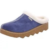 Rohde Hausschuhe Foggia 6125 Damen Blue-Schuhgröße 40