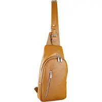 Collezione alessandro Brusttasche Betty echtes Leder, viele Fächer von
