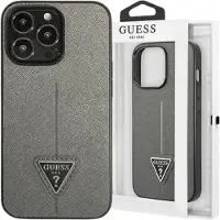 GUESS Guhcp13Xpsatlg Iphone 13 Pro Max 6,7 Srebrny/Silber Hardcase Saffianotriangle Logo