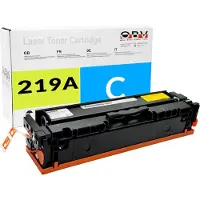 OBV Toner geeignet für HP Color LaserJet Pro 3202 dn Color LaserJet Pro 3202 dng als Ersatz für 219A W2191A Cyan - 1200 Seiten - H2191AC