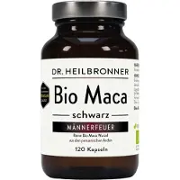 Dr Heilbronner Bio Maca Schwarz Kapseln 1x120 St