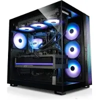 Kiebel.de Gaming PC Lightning Ultra Intel Core Ultra 9 285K, 64GB DDR5, NVIDIA RTX 5080 16 GB, 2TB SSD, Windows 11, Gaming PC
