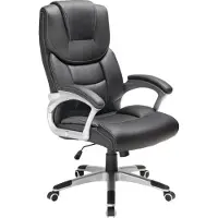 Deuba Bürostuhl Schreibtischstuhl Ergonomisch Gepolsterte Armlehne Verstellbar Home Office Gamingstuhl Computerstuhl Chefsessel 120kg Belastbar